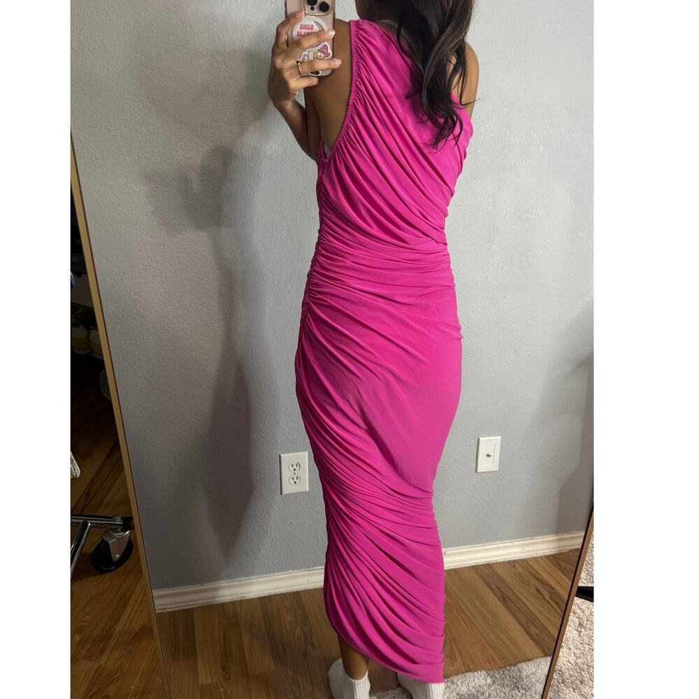 Norma Kamali X REVOLVE Diana Gown Pink size Small - Picture 4 of 8